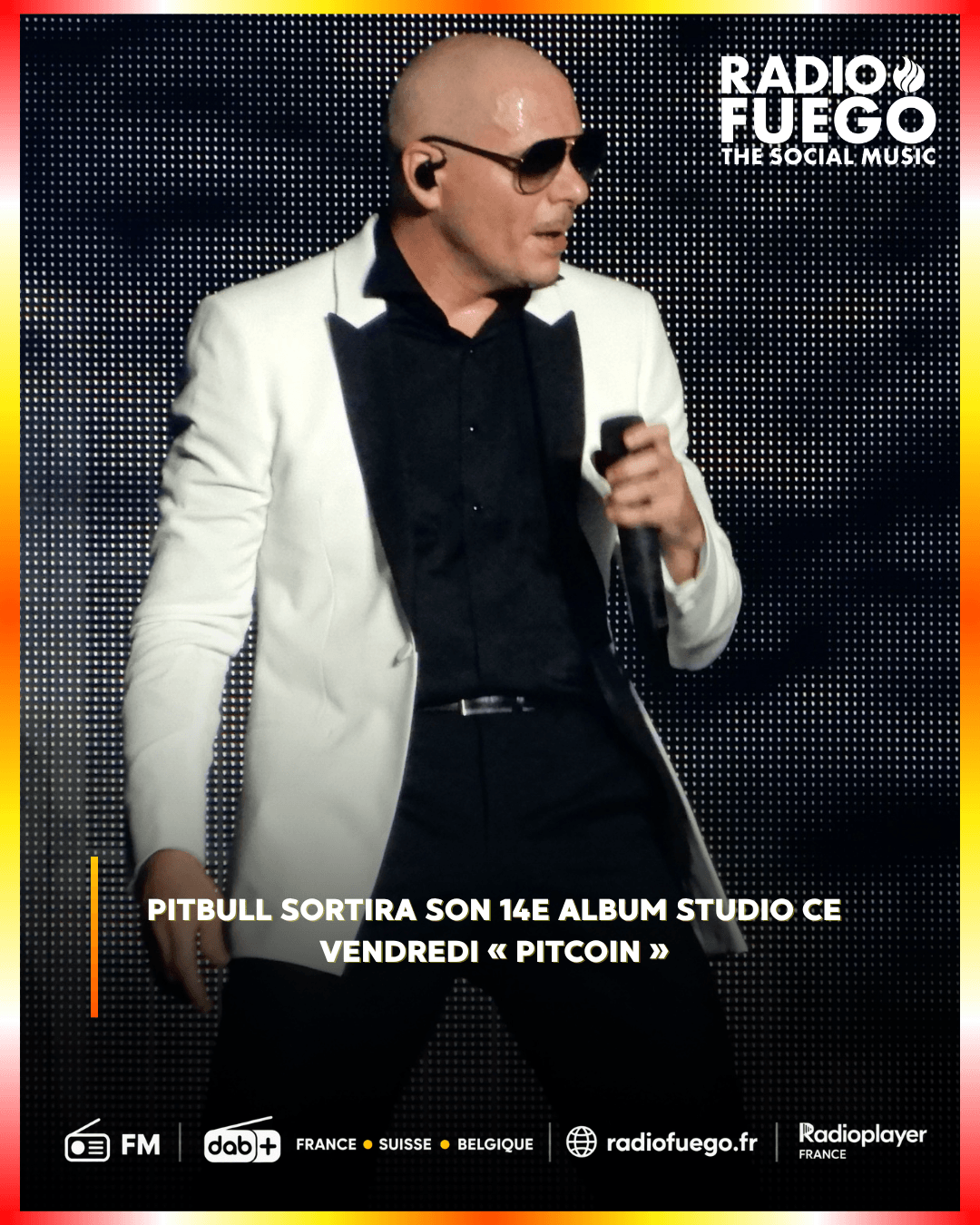 Pitbull sortira son 14e album studio « PITCOIN »
