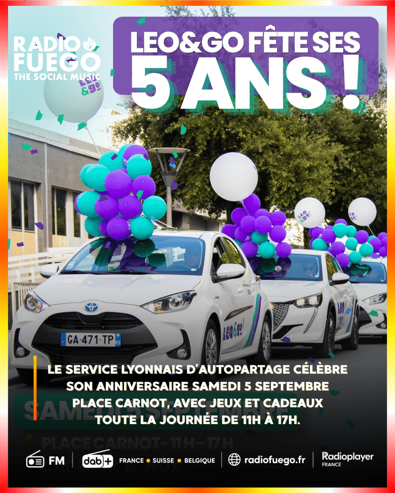 Leo&Go fête ses 5 ans à Lyon 