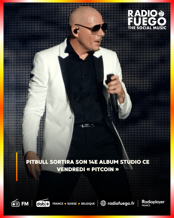 Pitbull sortira son 14e album studio « PITCOIN »