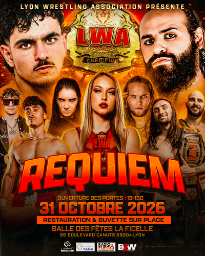 REQUIEM : LE CATCH FAIT SON SHOW À LYON !