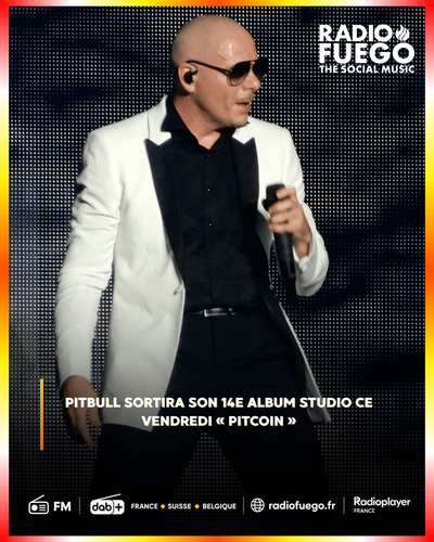 Pitbull sortira son 14e album studio « PITCOIN »
