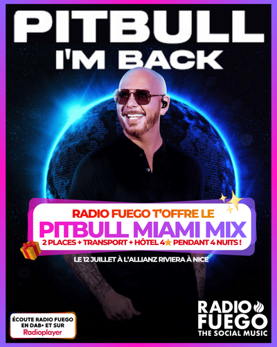 Affiche Pitbull Miami Mix