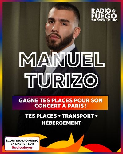 Affiche Manuel Turizo à Paris