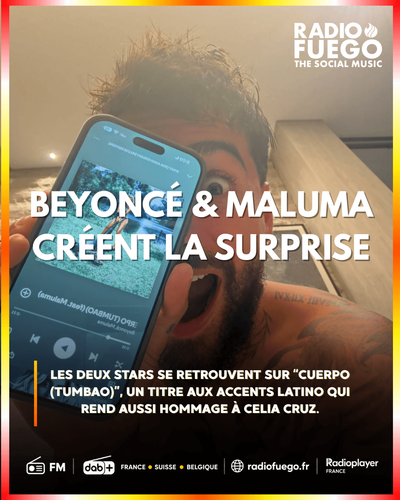 Beyoncé passe en mode latino avec Maluma sur « CUERPO (TUMBAO) »