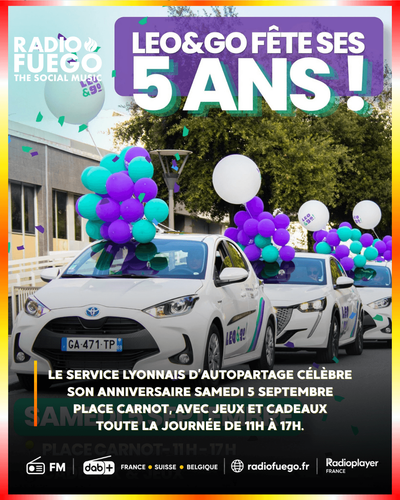 Leo&Go fête ses 5 ans à Lyon 